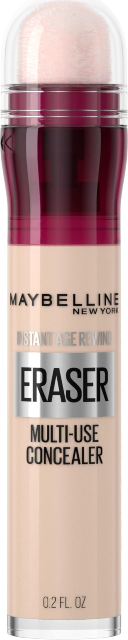 Maybelline Instant Age Rewind Eraser Dark Circles Treatment Multi-Use Concealer, 110, 1 Count (Packaging May Vary)
